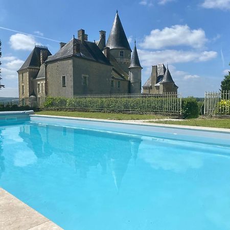 Chateau Des Feugerets Hotel Belleme Bagian luar foto