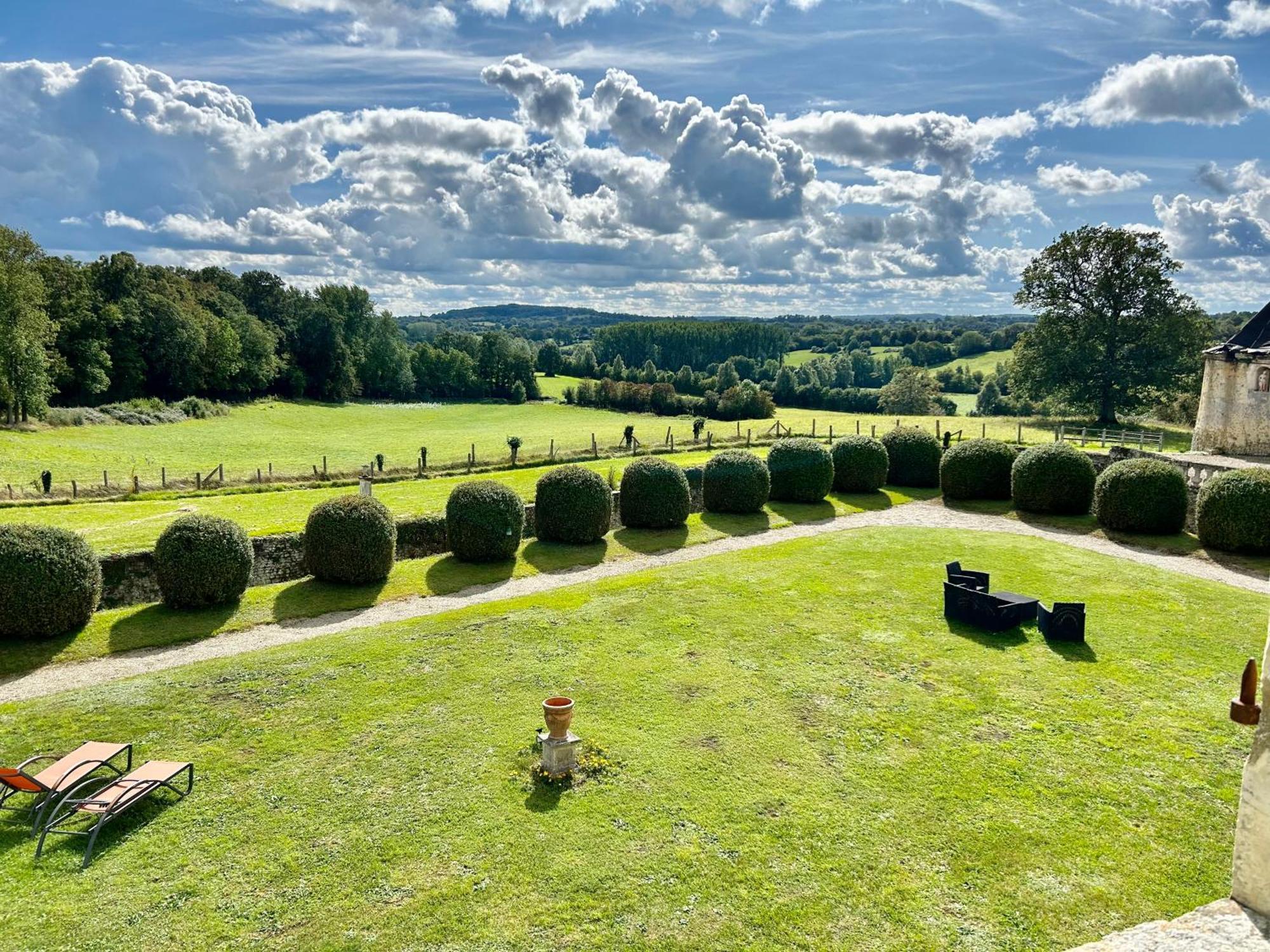 Chateau Des Feugerets Hotel Belleme Bagian luar foto