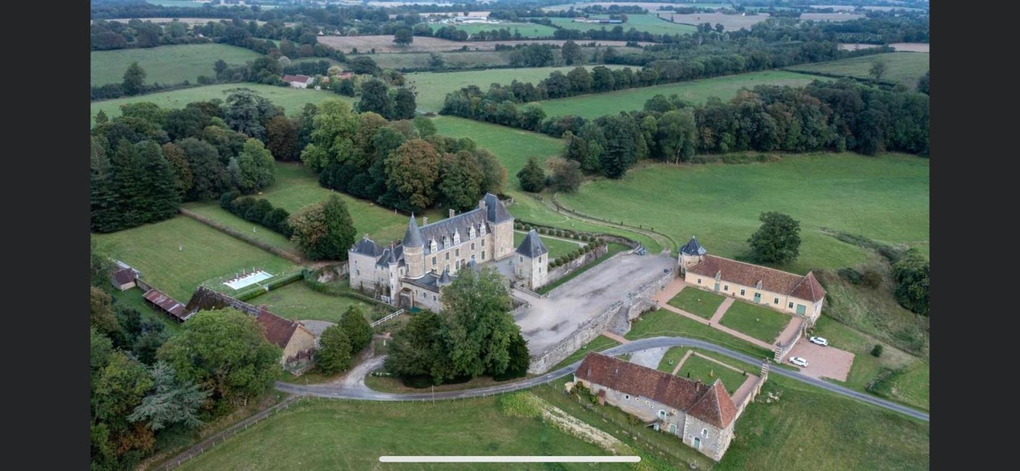 Chateau Des Feugerets Hotel Belleme Bagian luar foto