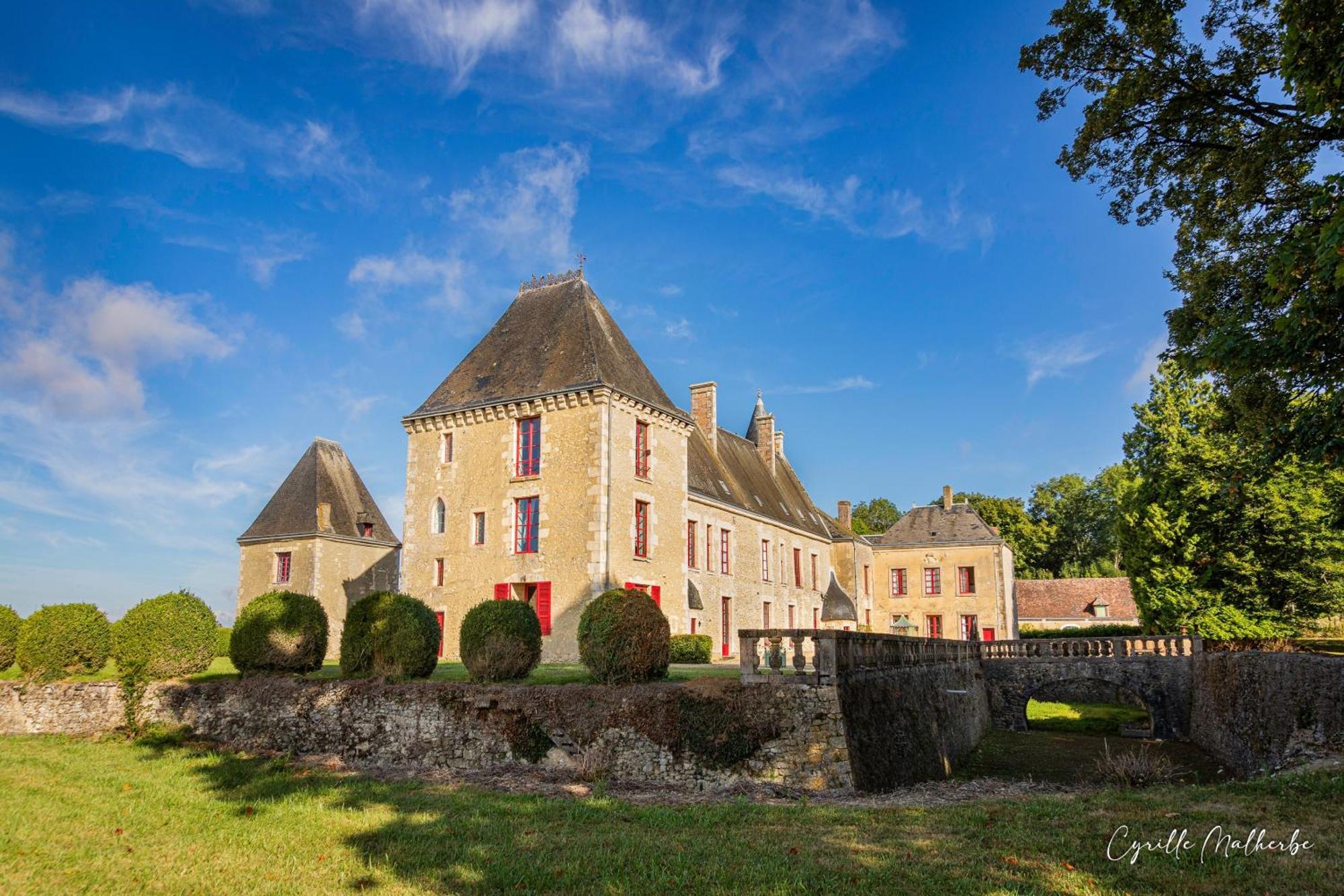 Chateau Des Feugerets Hotel Belleme Bagian luar foto