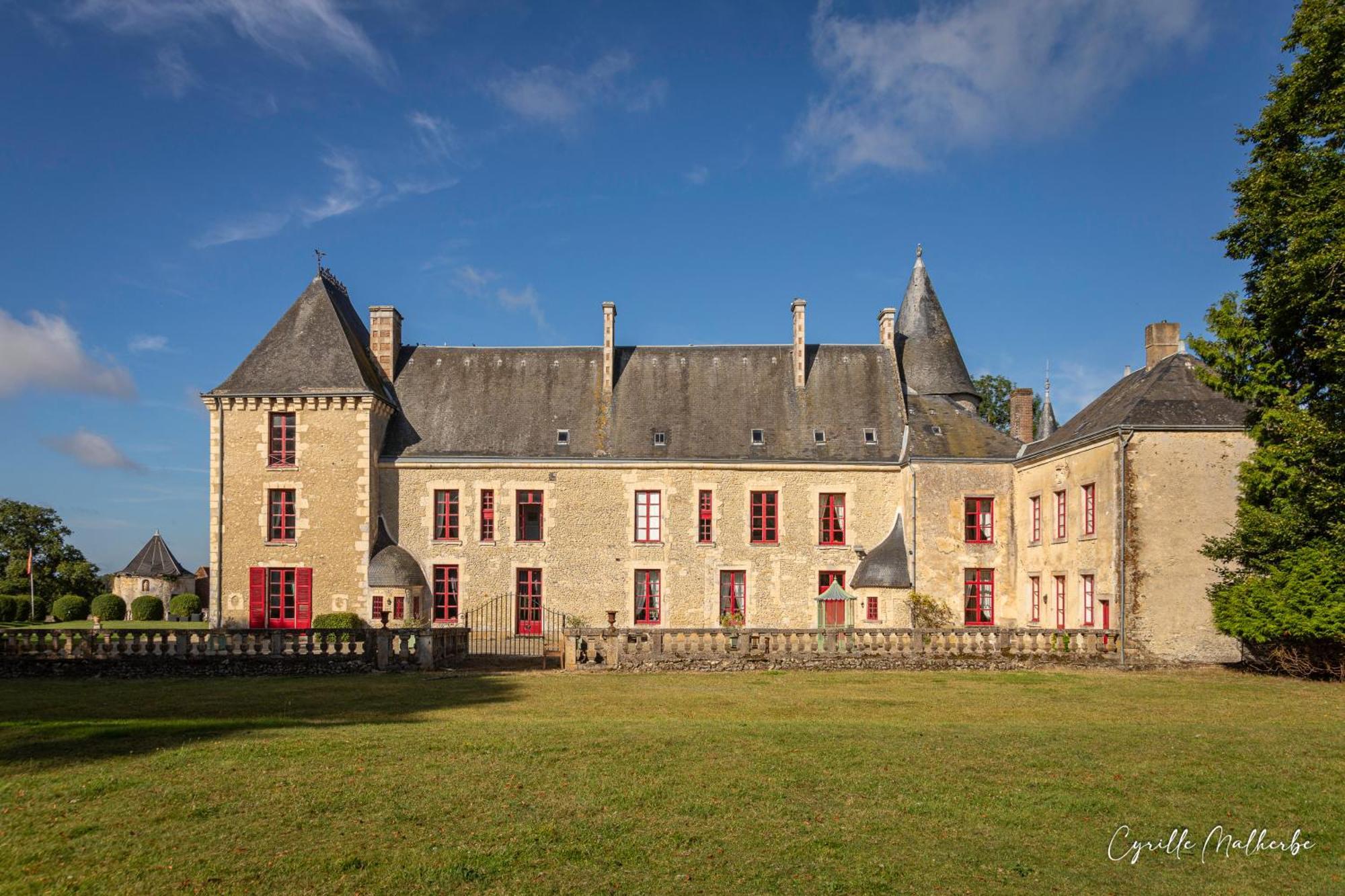 Chateau Des Feugerets Hotel Belleme Bagian luar foto